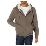 Men's Sherpa Lined Full-Zip Fleece Sweatshirt