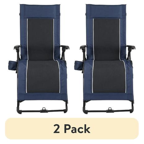 2 Ozark Trail Zero Gravity Lounge Chairs