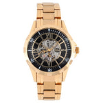 Elgin Adult Mens Alloy Gold Automatic 58mm Wristwatch