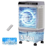 Swamp Cooler 1800CFM Evaporative Air Cooler With 5.3-Gallon Water Tank