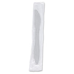1,000 Genuine Joe Individually Wrapped Plastic Knives
