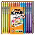 40 BIC Xtra-Smooth Mechanical Pencils with Erasers