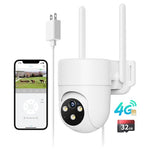 4G LTE Security Camera with 360° View