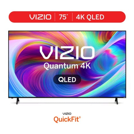 75" Vizio VQD75R-10 Quantum 4K Ultra HDR Smart QLED TV