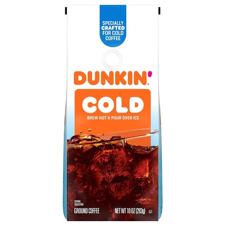 Pack of 6 Dunkin' Cold Ground Coffee