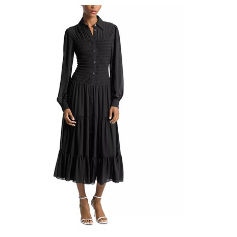 Smocked Shirtdress