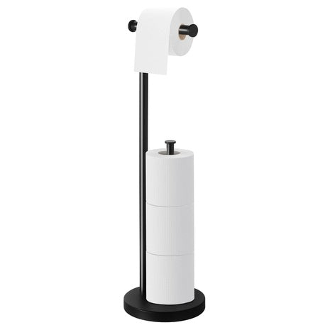 Toilet Paper Holder with Storage