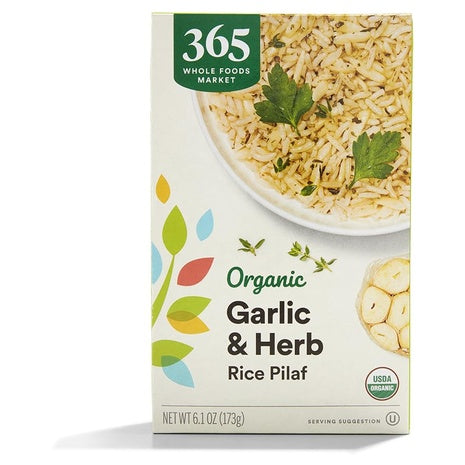 Organic Garlic & Herb Rice Pilaf (6.1 oz)