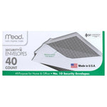 40 Mead #10 Security Envelopes
