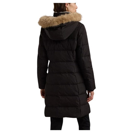 Ralph Lauren Women's Faux Fur Hooded Puffer Coat