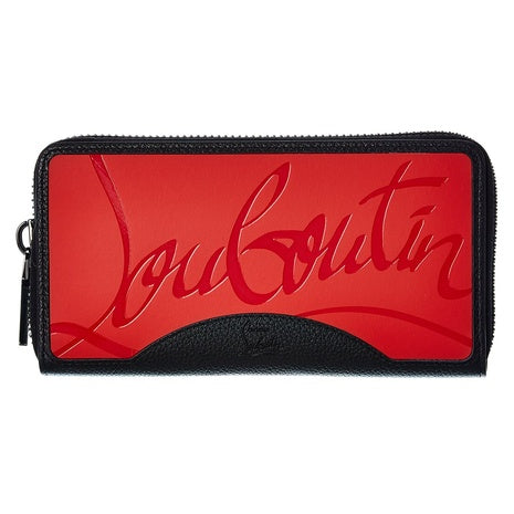 Christian Louboutin Panettone Sole Leather Zip Around Wallet