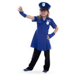 Kids Police Officer Dress Costume