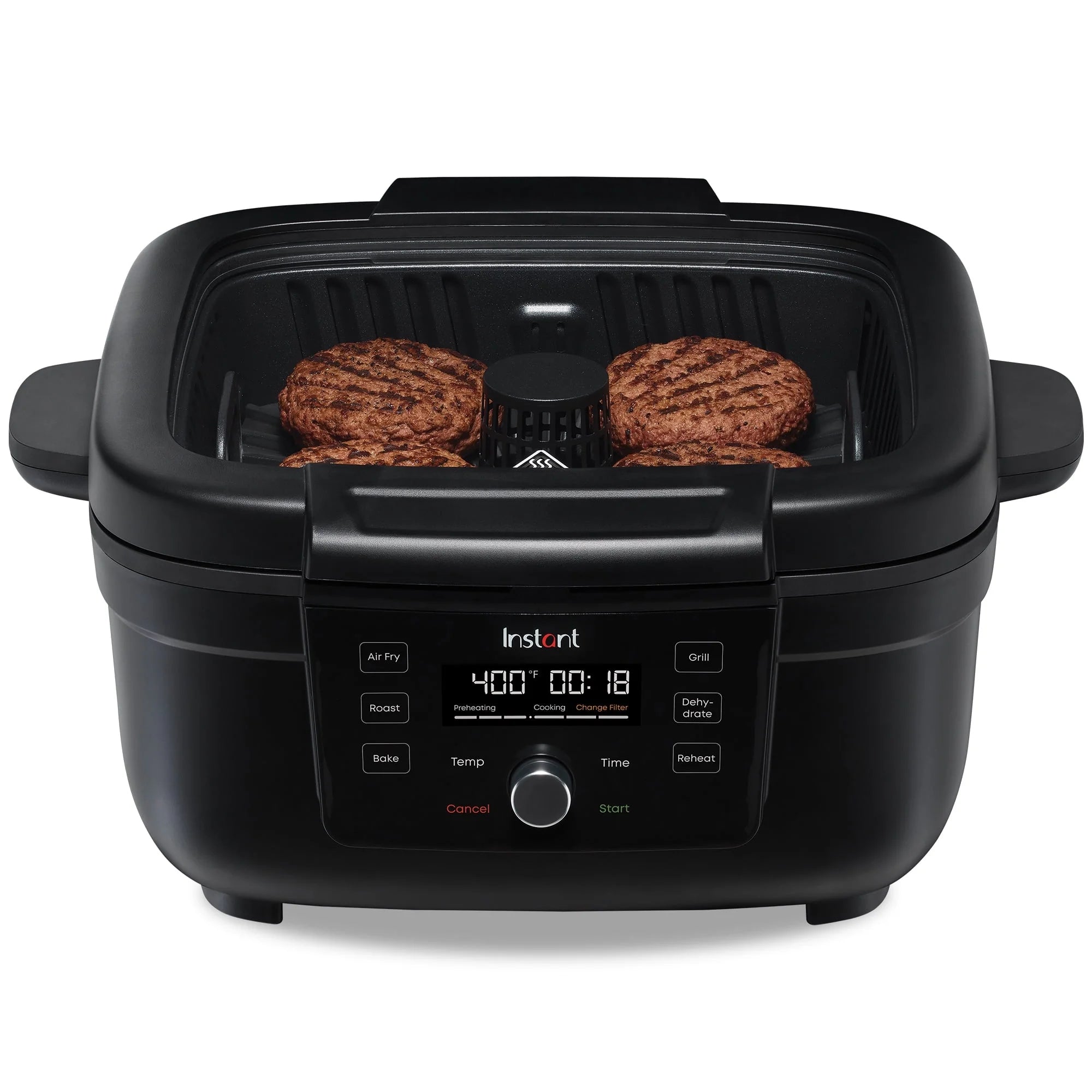 4QT Instant Nonstick Surface Electric Grill