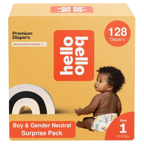 128 Hello Bello Size 1 Diapers