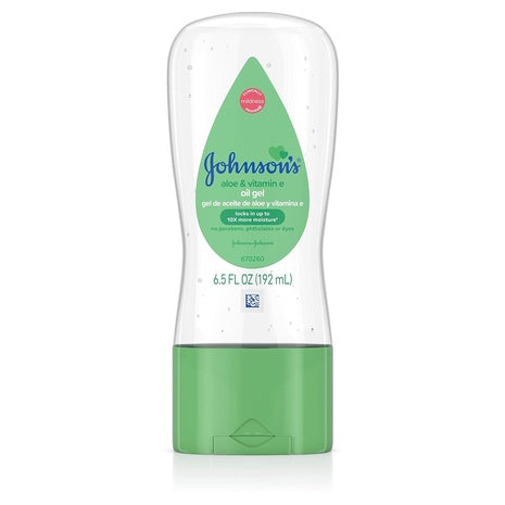 Johnson's Baby Oil Gel with Aloe Vera & Vitamin E (6.5oz)
