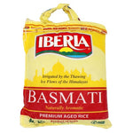 4 lb Bag of Iberia Premium Aged Indian Basmati Rice (KLBD)