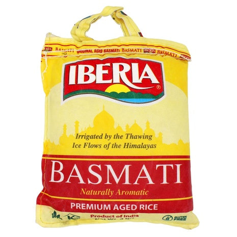 4 Lbs Iberia Premium Aged Indian Basmati Rice (KLBD)