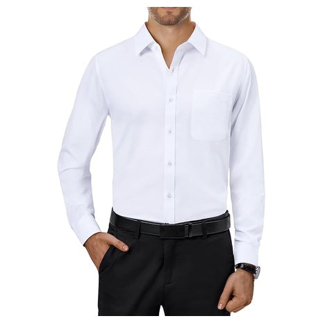 Alimens & Gentle Men's 4-Way Stretch Long Sleeve Shirts
