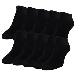 10 Pack Of GoldToe Women’s Cushion No Show Socks