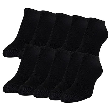 10 Pairs Goldtoe Cushion No Show Womens Socks