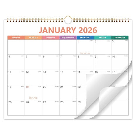 2026 Wall Calendar