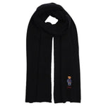 Polo Ralph Lauren Men's Solid Denim Bear Scarf