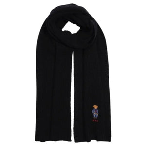 Polo Ralph Lauren Men's Solid Denim Bear Scarf