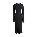 Women's Ruffle Sweater Dress