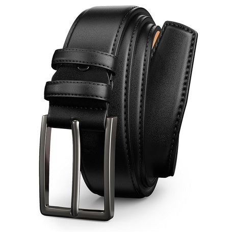 Men's Leather 1.38" Width Dress Casual Belt