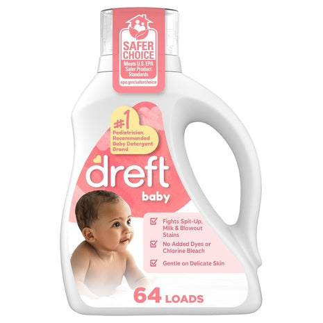 Targeted: 256 Loads Dreft Liquid Laundry Detergent + $15 Amazon Credit!