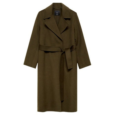 Women's Handmade Long Coat w/ Belt