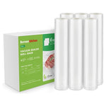 6-Count 11" X 16' Bonsenkitchen Vacuum Sealer Rolls