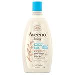 19.2oz Aveeno Baby Sensitive Skin Bubble Bath Soap With Oat Extract
