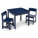 MySize Kids Wood Table & Chair Set