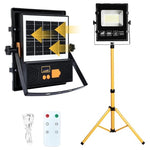 Solar Powered Work Light With 120H Runtime & Remote Control