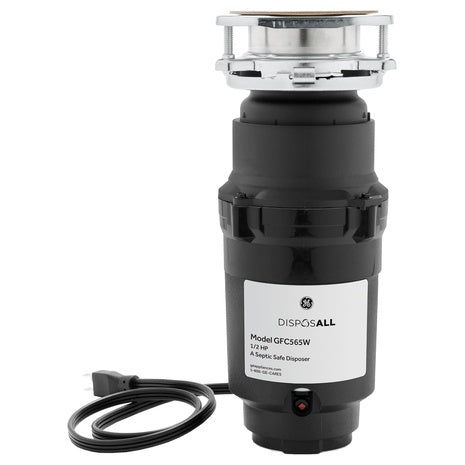 GE Continuous Feed 1/2 HP Garbage Disposer