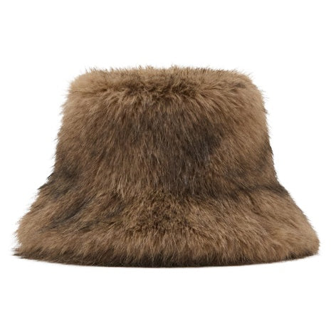Women's Faux Fur Bucket Hat