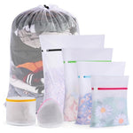 7-Piece Mesh Laundry Bags with Zipper