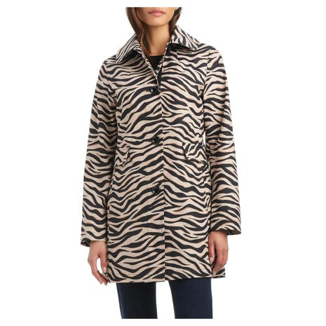 Kate Spade New York Hooded A-Line Trench Coat