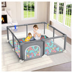 Play Pen with Soft Breathable Visible Mesh
