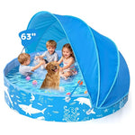 Extra Large Kiddie Pool with Canopy
