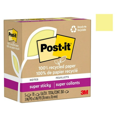 5-Pack Post-it Super Sticky Notes