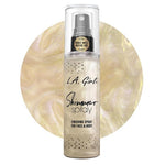 2 L.A. Girl Shimmer Sprays