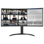 34" LG 34WR55QK-B UltraWide WQHD Curved Computer Monitor
