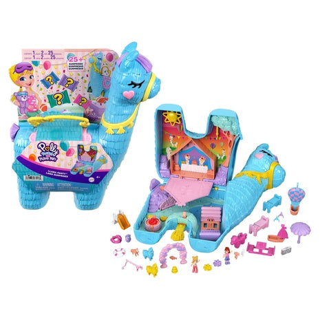 Polly Pocket Llama Party Compact Playset