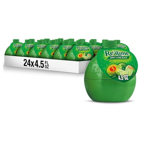 24 Bottles ReaLime 100% Lime Juice