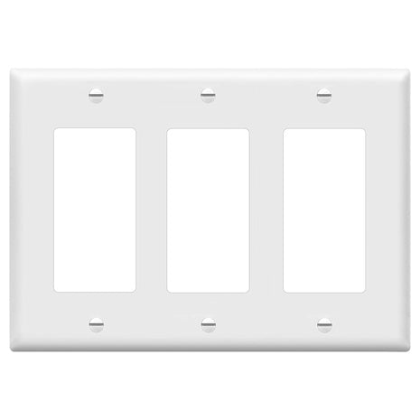 3-Gang Wall Plate Cover