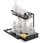 2 Tier Pull Out Cabinet Organizer