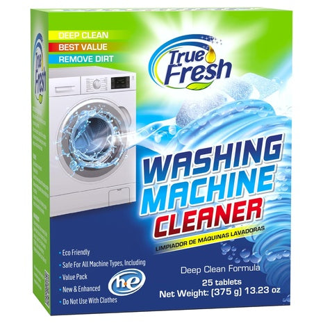 25 True Fresh Washing Machine Cleaner Tablets