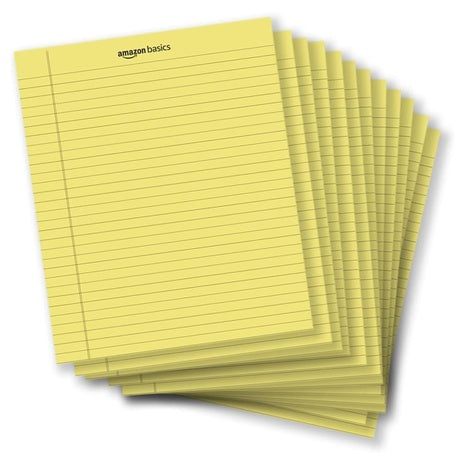 72 Amazon Basics Legal Pads